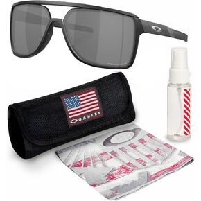 Oakley Castel OO9147 Prizm Lens Sunglasses مع حزمة مجموعة النظارات الرسمية