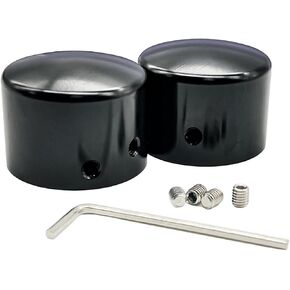 FRADH048 Front Axle Nut Covers fit for Harley for Harley Davidson Touring Sportster Trike Dyna Softail Street Glide Road King Iron 883 Fat Boy 2002-2023