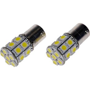 Dorman 1156W-SMD 1156 White 5050SMD 20LED Pulb متوافق مع نماذج مختارة ، 2 عبوة