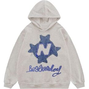 هوديي Y2K للنساء من النوع الثقيل من النوع الثقيل من قميص Sweatshirt عتيقة Preppy pulver Hoodies Streetwear للجنسين