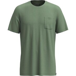 Smartwool Men's Merino Hemp Blend Pocket Tee (Regular Fit)