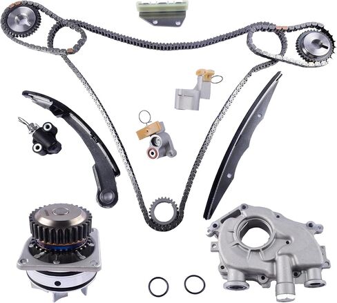 Timing Chain Kit with Water Pump Oil Pump for 2005-2010 Nissan Frontier, Pathfinder, Xterra 4.0L Engine 13028-ZK01C, VQ40DE - Reliable Engine Upgrade in Kuwait
