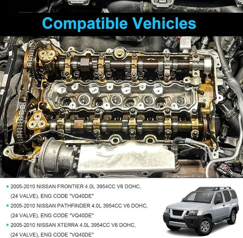 Timing Chain Kit with Water Pump Oil Pump for 2005-2010 Nissan Frontier, Pathfinder, Xterra 4.0L Engine 13028-ZK01C, VQ40DE - Reliable Engine Upgrade in Kuwait