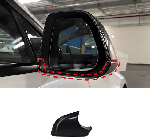 تناسب طراز Tesla Model Y حامل مرآة الجناح الأمامي السفلي درج صينية 2018-2024 ， استبدال الغطاء السفلي للمرآة الجانبية لإصلاح Tesla Model Y Wing Wing (الأسود الأيمن) in Kuwait