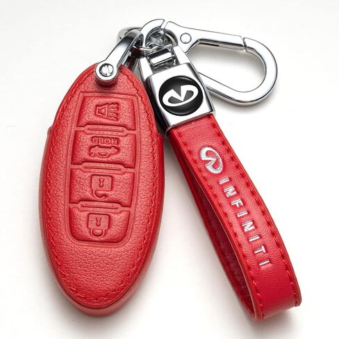 Key Case Replacement for INFINITI EX35 FX35 FX37 X50 G25 G35 G37 JX35 M35 M35H M37 M45 M56 Q40 Q50 Q60 Q70 QX56 QX60 QX70 Remote Start,Protection Key shells Key Fob Holder Accessories in Saudi Arabia