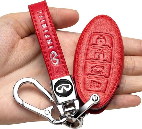 Key Case Replacement for INFINITI EX35 FX35 FX37 X50 G25 G35 G37 JX35 M35 M35H M37 M45 M56 Q40 Q50 Q60 Q70 QX56 QX60 QX70 Remote Start,Protection Key shells Key Fob Holder Accessories in Saudi Arabia