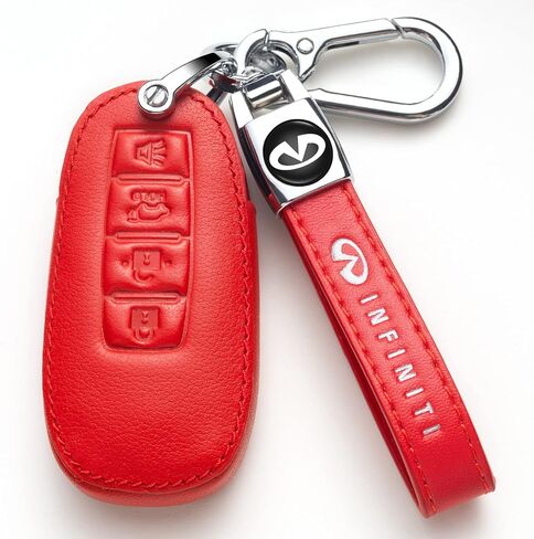 Key Case Replacement for INFINITI EX35 FX35 FX37 X50 G25 G35 G37 JX35 M35 M35H M37 M45 M56 Q40 Q50 Q60 Q70 QX56 QX60 QX70 Remote Start,Protection Key shells Key Fob Holder Accessories in Saudi Arabia