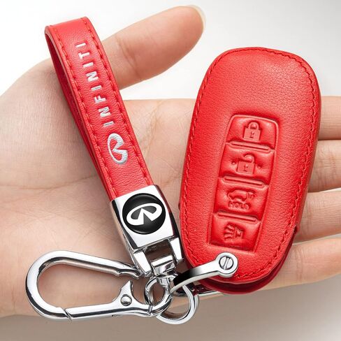 Key Case Replacement for INFINITI EX35 FX35 FX37 X50 G25 G35 G37 JX35 M35 M35H M37 M45 M56 Q40 Q50 Q60 Q70 QX56 QX60 QX70 Remote Start,Protection Key shells Key Fob Holder Accessories in Saudi Arabia