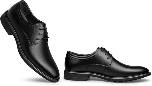 ZRO Men's Light Luxury Soft Fashion Business Casual Shoes Lightweight and Comfortable Lace up Four Seasons Versatile Men's Formal Shoes in Saudi Arabia