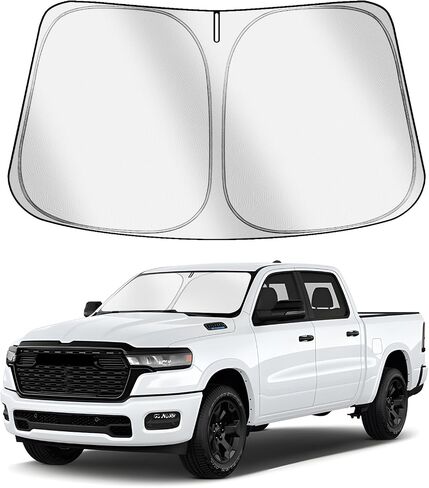 سيارة الزجاج الأمامي للسيارة تظل متوافقة مع إكسسوارات GMC Canyon 2023-2025 ، نافذة قابلة للطي على أشعة الأشعة فوق البنفسجية وأشعة الشمس. in Saudi Arabia