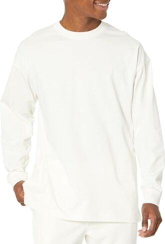 Amazon Essentials Men's Long-Sleeve T-Shirt Oversized-Fit Organic Cotton in Saudi Arabia