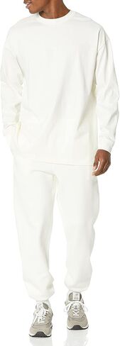 Amazon Essentials Men's Long-Sleeve T-Shirt Oversized-Fit Organic Cotton in Saudi Arabia