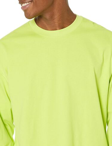 Amazon Essentials Men's Long-Sleeve T-Shirt Oversized-Fit Organic Cotton in Kuwait