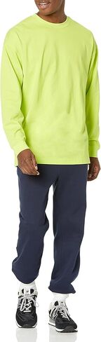 Amazon Essentials Men's Long-Sleeve T-Shirt Oversized-Fit Organic Cotton in Kuwait