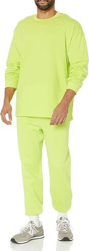 Amazon Essentials Men's Long-Sleeve T-Shirt Oversized-Fit Organic Cotton in Kuwait