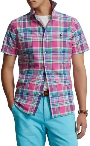 Polo Ralph Lauren Men's Classic Fit Shirt Oxford Shirt in Kuwait