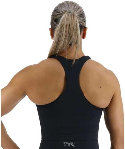 TYR Women's Elite Cropped High Neck Sports Bra in Saudi Arabia