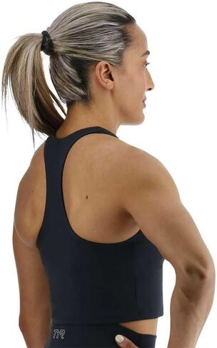 TYR Women's Elite Cropped High Neck Sports Bra in Saudi Arabia