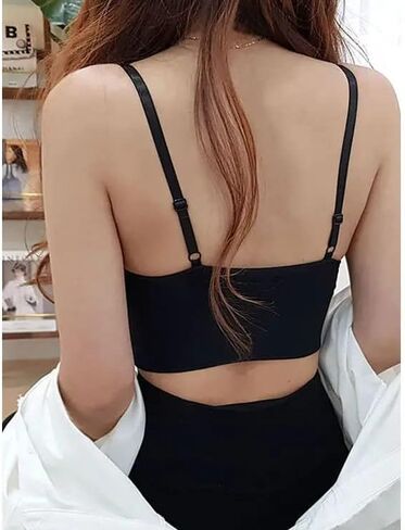 Sangani® Women Women Pated Wire Free Sports Bra Fitness Yoga Gymwear Stypysle (حزمة 3) الحجم المجاني (28-32) in Saudi Arabia