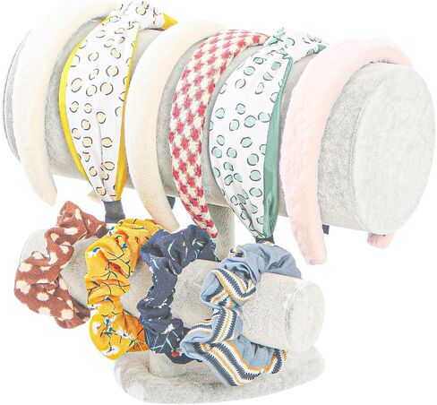 Coward Multi-Use Holder Holder Stand ، Scrunchie Hairband Rackize Rack ، اثنين in Saudi Arabia