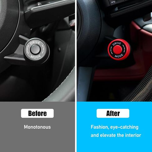يتوافق Jaronx مع مقبض Mode Mode Porsche Teadering Wheel ، غطاء Diad Dial Diving متوافق مع Cayenne 2024-2025 ، Panamera 2021-2025 ، Macan 2022-2024،911 2019-2024 ، Taycan 2020-2025 (Sporty Red) in Kuwait