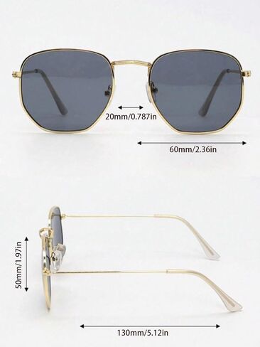 60-Pack Wholesale Metal Sunglasses - 3 Colors (30 Gold/15 Black/15 Dual-Tone) | UV400 Bulk in Saudi Arabia
