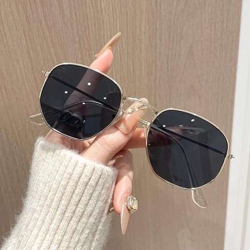 60-Pack Wholesale Metal Sunglasses - 3 Colors (30 Gold/15 Black/15 Dual-Tone) | UV400 Bulk in Saudi Arabia