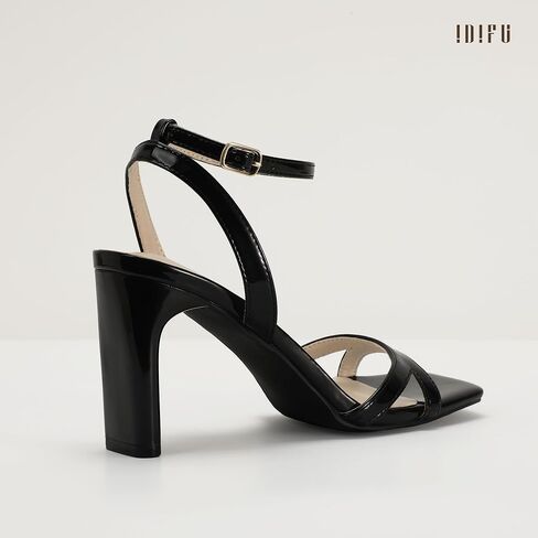 idifu in3 strappy cheels for women low block low block stunky heeled heeled square square open tee tee tee straps wedder the gresudation shoes shoes most strendy strap cheels legl in Saudi Arabia