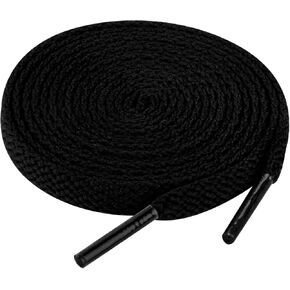 Flat Shoe Laces for Sneakers, 5/16" Wide Athletic Shoelaces for Running Shoes & More