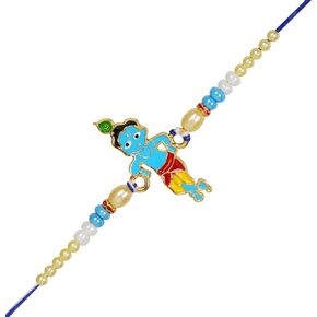Rakhi for Small Brother Cartoon Wooden Rakhi/Superhero Rakhi for Small Bhai Bro Rakhi Thread