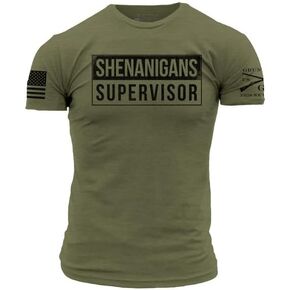Grunt Style Shenanigans Supervisor Men's T-Shirt