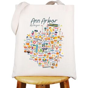 WZMPA ANN ARBOR MICHIGAN BAG ANN ARBOR Vacation Gift Ann Arbor Tour Counter Counter Bag ANN ARBOR HIST