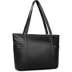 befen Genuine Leather Work Tote Bag for Women Laptop Shoulder Bags Womens Travel Purses Satchel Handbags with Compartments