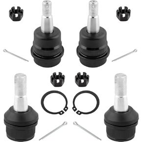 BOXI (set of 4) Front Upper and Lower Ball Joints Replacement for Dodge Ram 1500 4WD 2000 2001 | K7401 K3134