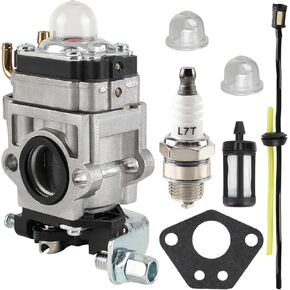 Carburetor Motorcycle 15mm Universal 43cc 47cc 49c 50cc 2-Stroke Engine for Scooter Dirt Mini Pocket Bike Replace for Go-Ped for Echo for BladeZ Engine Carb