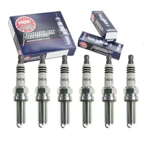 6 pc NGK Iridium IX Spark Plugs compatible with Honda Accord 3.5L V6 2008-2017