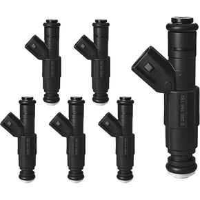 Fuel Injectors for Pontiac Torrent 2006-2009 V6 3.4L;for Chevrolet Equinox 2005-2009 V6 3.4L. OEM#0280156182（6Pcs）