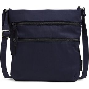 Vera Bradley Women's Cotton Triple Zip Hipster Crossbody Purse