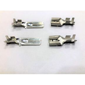 3/8" Spade Terminal Connector Set (2 Pair Male and Female)