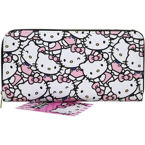 Fast Forward All Over Zipper, White/Pink/Black