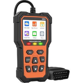 Vehicle Code Reader Auto Obd2 Scanner Diagnostic Tool for car Vehicle Error Code Reader Small car Check Engine Light Tools fixd Fault with Reset Automotive (fit car After 1996 Year)
