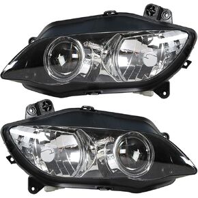 Front Motorcycle Headlight Headlamp Replacement for Yamaha YZF R1 2004-2006