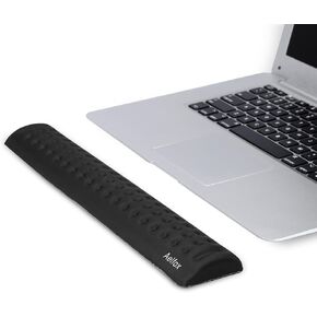 Aelfox Keyboard Wrist Rest for Laptop, Ergonomic Laptop Wrist Pad Wrist Support for Slim 87 Key Gaming Keyboard/Computer/Mac (14.17 x 2.32 x 0.7 Inch)