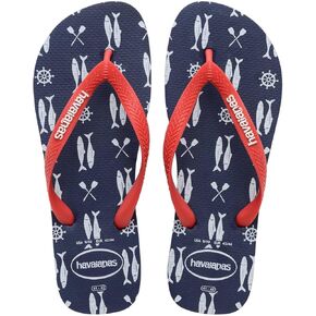 Havaianas Men's Top Nautical Flip Flops - Men's Sandals for Swimming Pools