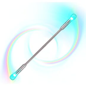 عصا فلوتويز لومينا تويرل™ باتون v2 LED المضيئة - فضي