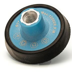 Glass Polish 3 inch (75mm) PRO Polishing and Sanding Backing Pad for Rotary Polisher with 5/8"-11 Thread and Hook and Loop Fastener - GP12606