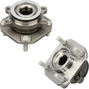 [Pair] DRIVESTAR 513297 Front Wheel Hub & Bearing Assembly Driver/Passenger for Nissan Sentra 2007-2012, w/ABS 4 Lug