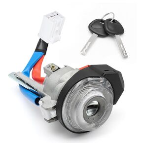 Ignition Lock Cylinder with 2 Keys,Fits for Kia Forte 2019-2021, Soul 2020-2022, Seltos 2021-2023, Replace #81920-M7E00 Ignition Cylinder Assembly