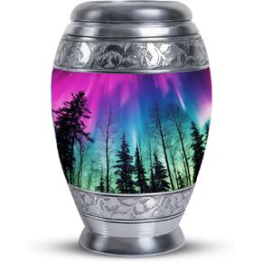 Ocean Small Human Urns for Ashes Male - Mini Burial Urns for Human Ashes Adult Female - Small Cremation Urn for Men - Funeral Urn for Women - Keepsake for Dad 3 Inch,1 Pc