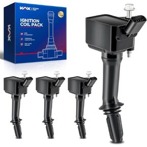 Kax UF434 Ignition Coil 1 حزم مناسبة لـ Impala ، Equinox ، G6 ، Malibu ، Silverado 1500 ، Uplander ، Torrent ، Lucerne ، Express 1500 ، Sierra 1500 ، Rendezvous ، Aura ، Montana ، Monte ، Terraza ، Vue ، Savana 1500